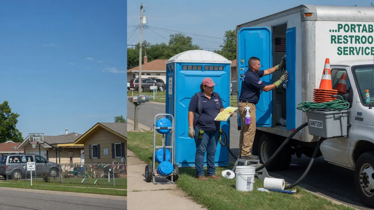 Portable Toilet Rental in Millstadt, IL near me